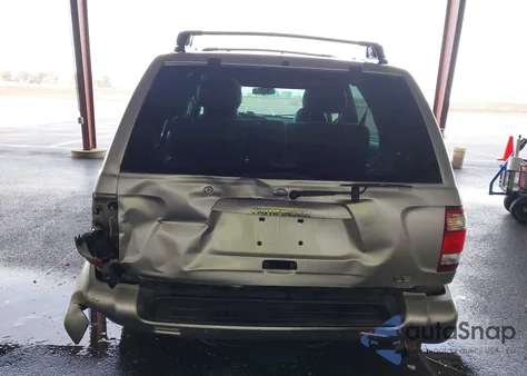 2002 Nissan Pathfinder Le из США, поврежденный, VIN JN8DR09Y42W731003